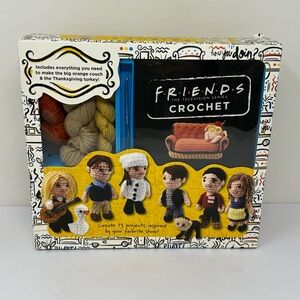 Friends TV Show Complete DIY Crochet Kit Make 13 Characters & Accessories K4